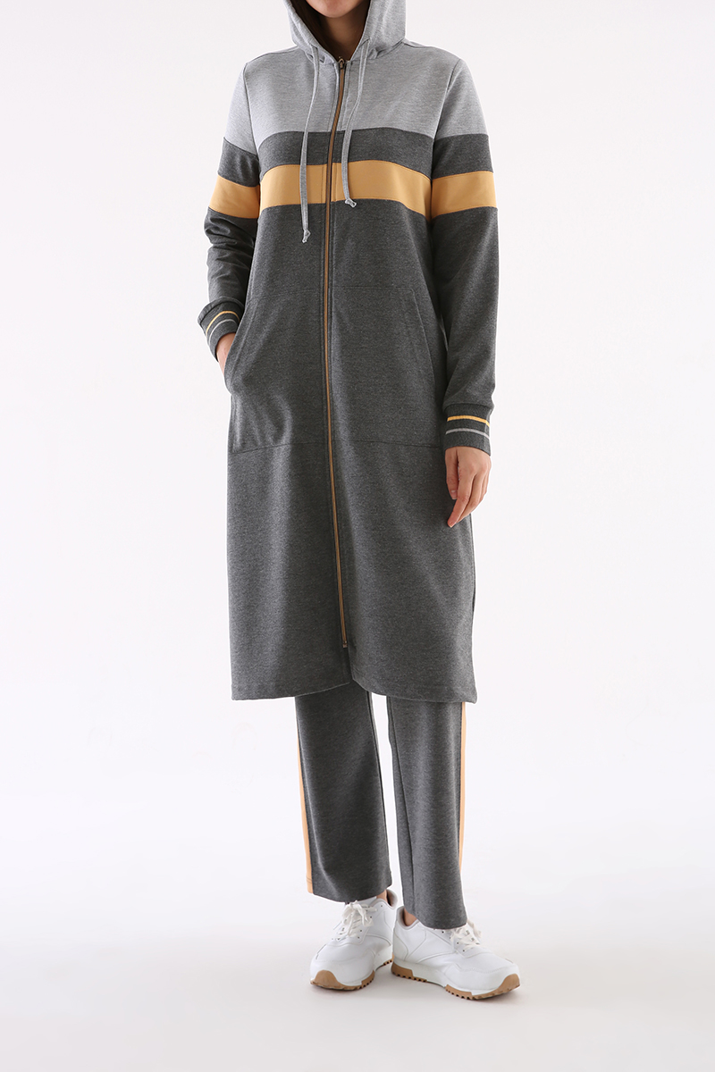 Hooded Long Modest Tracksuit