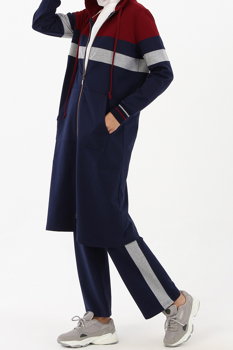 Hooded Long Modest Tracksuit