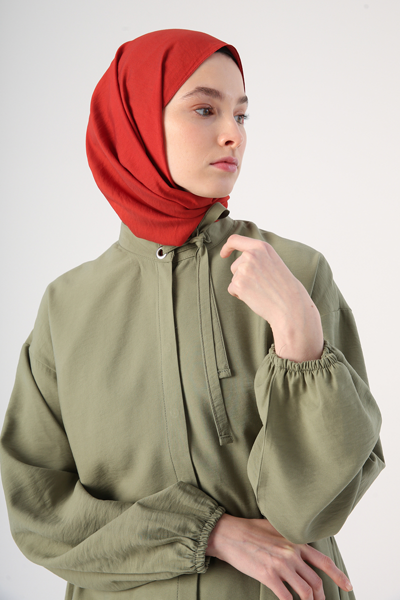 Concealed Fly Fastening Detailed Shirt Tunic
