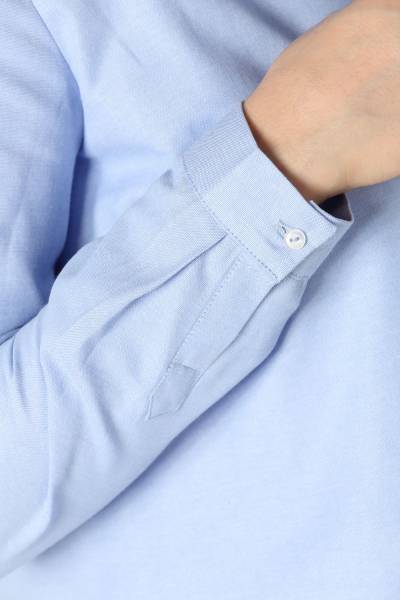 Hidden Button Shirt