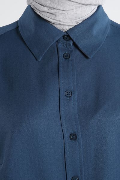 Buttoned Shirt Tunic