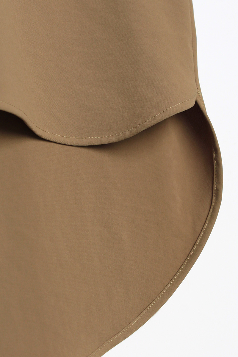 Mandarin Collar Comfy Button Detailed Tunic