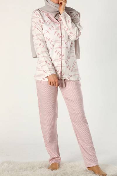 İkili Pijama Takımı
