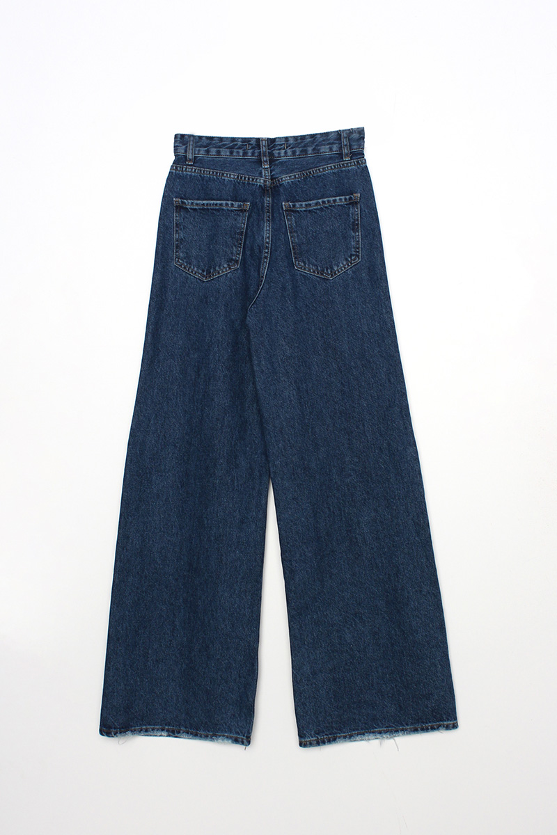 Cotton Basic Flare Jeans