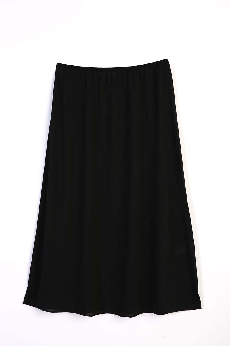Elastic Waist Skirt Lining