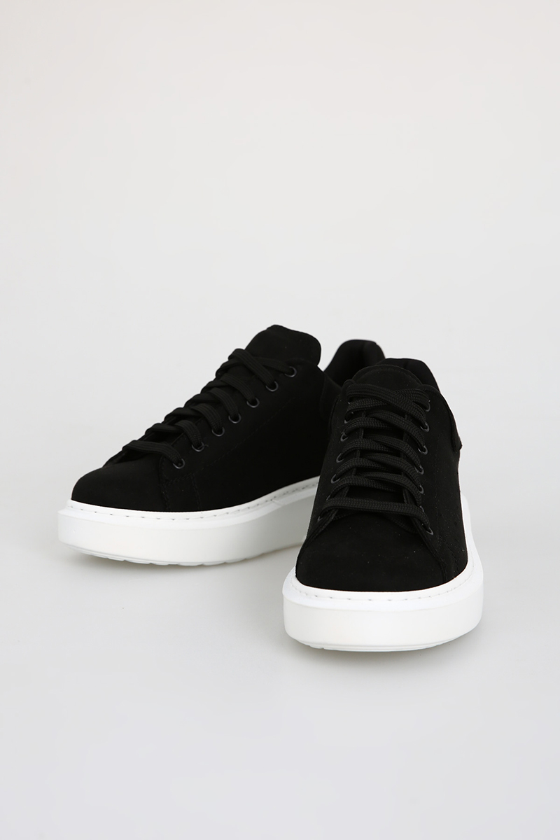 Lace-up Front Low Top Skate Shoes