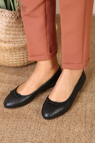 Quilted Flats Shoes