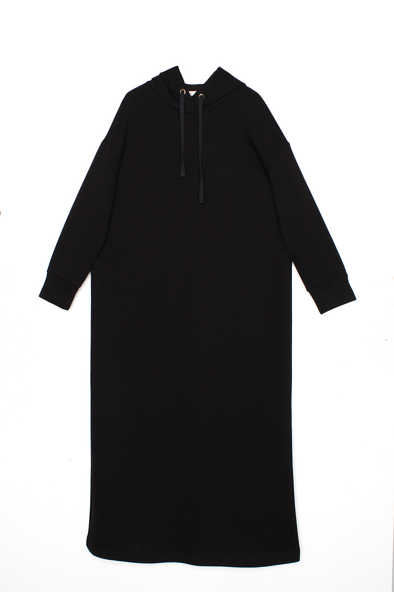 Hooded Basic Thermal Dress
