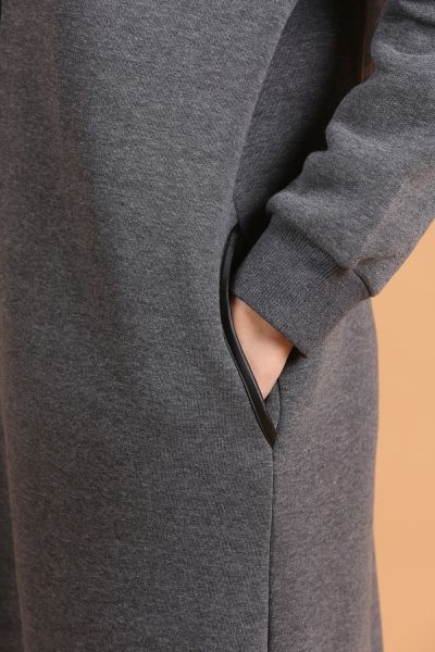 Hooded Zippered Pocket Cardigan