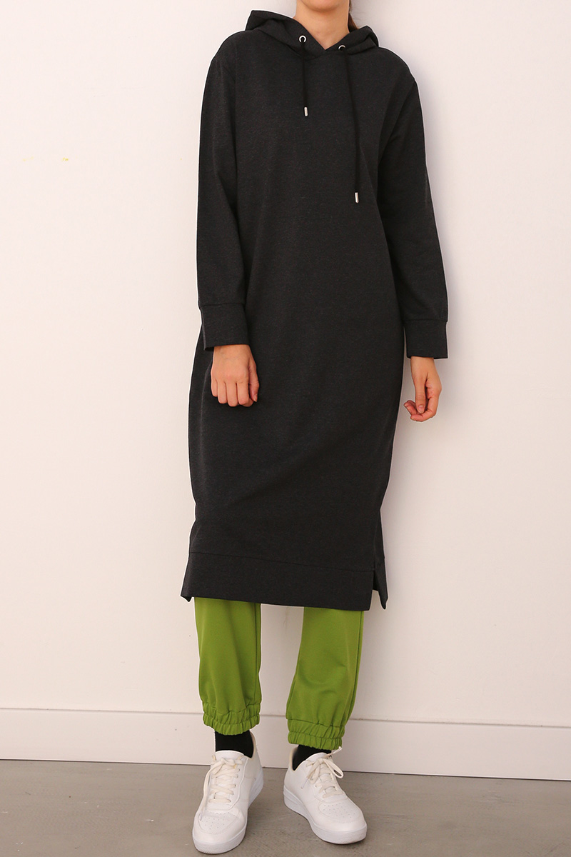 Hooded Comfy Tunic