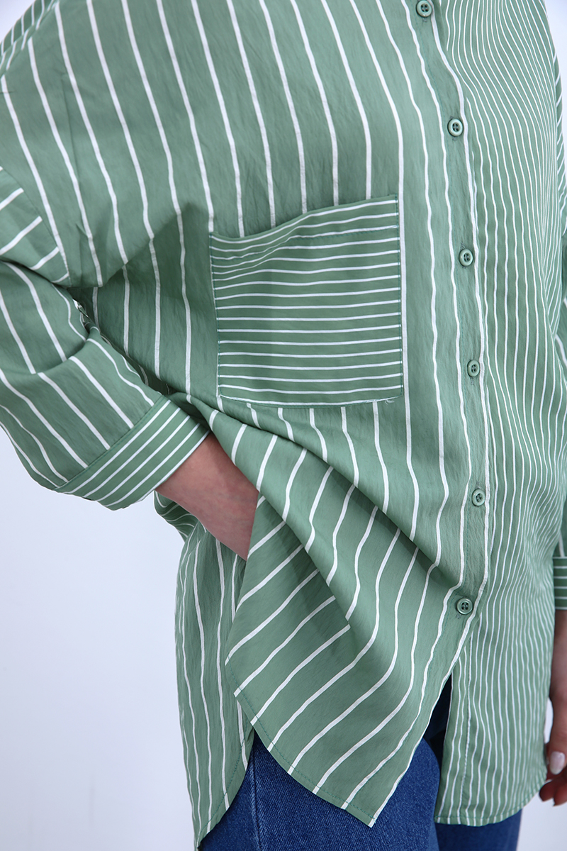 Striped Shirt Tunic