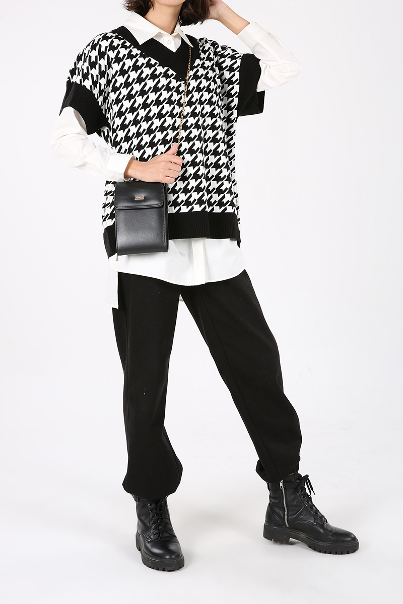 Houndstooth Sweater