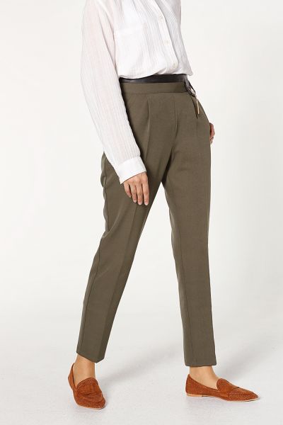 HIJAB BELTED PANTS