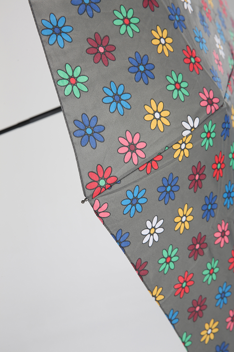Kılıflı Çiçek Desenli Şemsiye