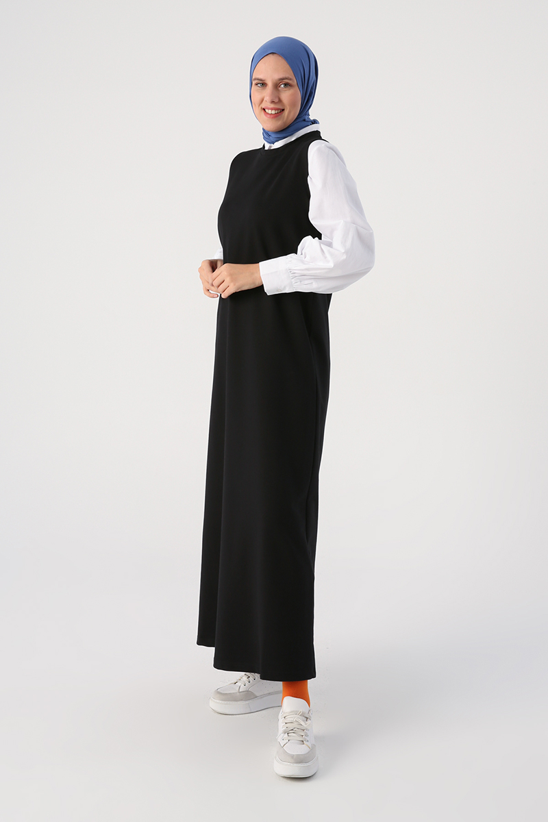 Short Cardigan Sleeveless Dress Suit
