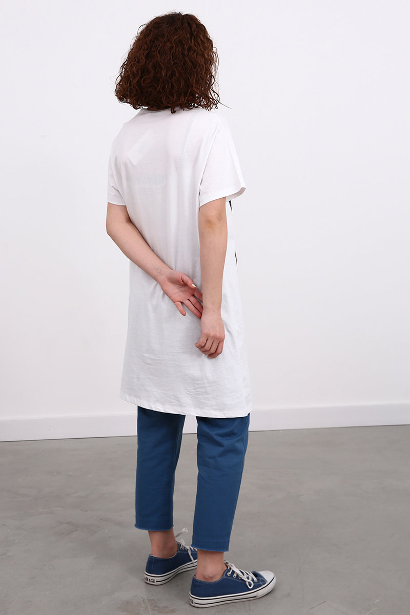 100% Cotton Short Sleeve Printed Crew Neck T-shirt