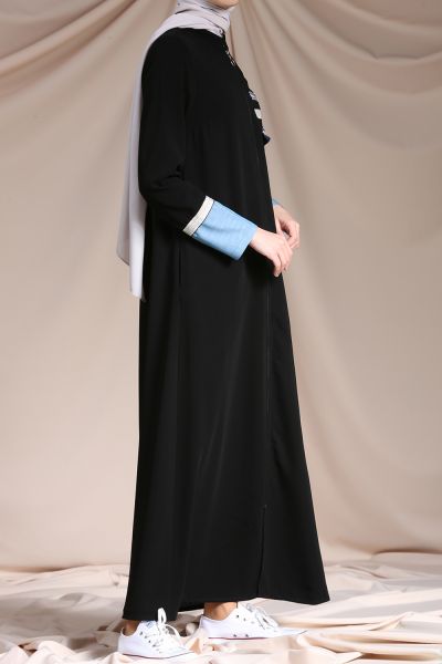 Zippered Abaya