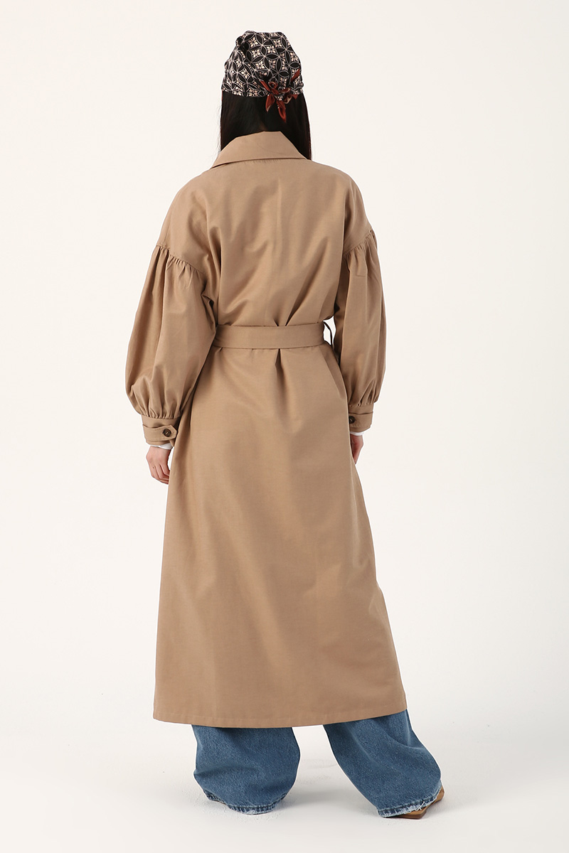 Epaulet Sleeve Detailed Abaya