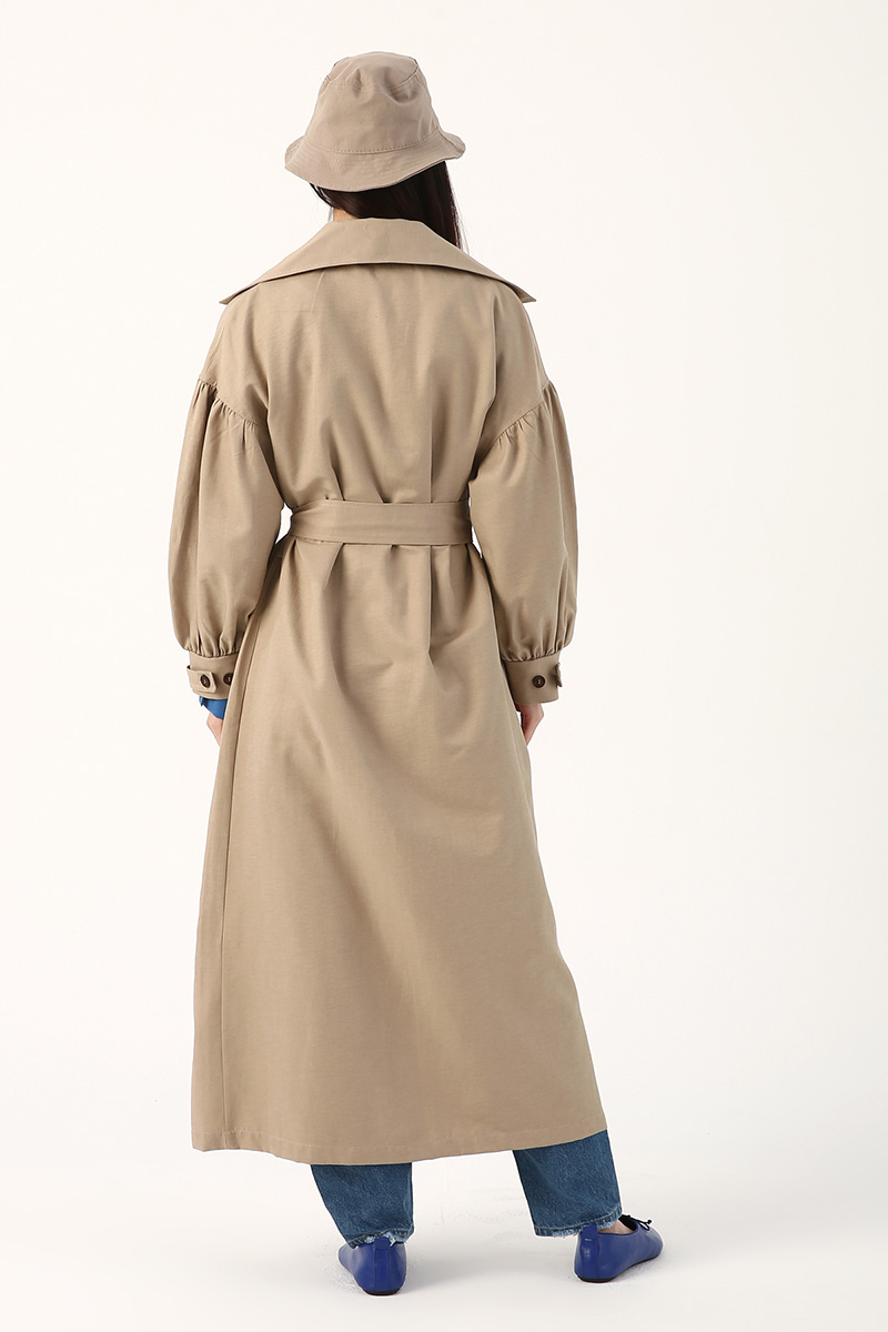 Epaulet Sleeve Detailed Abaya