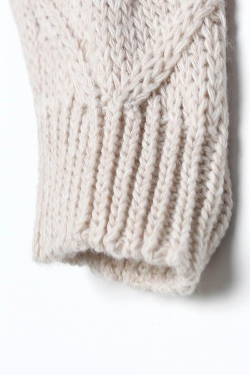 Knit Detailed Sleeve Cardigan