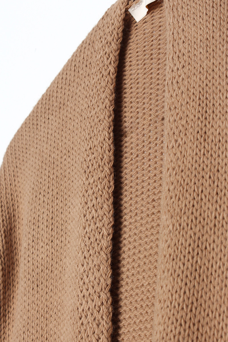 Knit Detailed Sleeve Cardigan