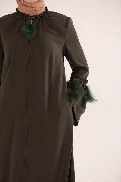 Feather Abaya