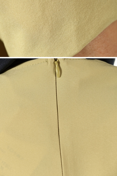 Zipper Detailed Sleeve Tunic