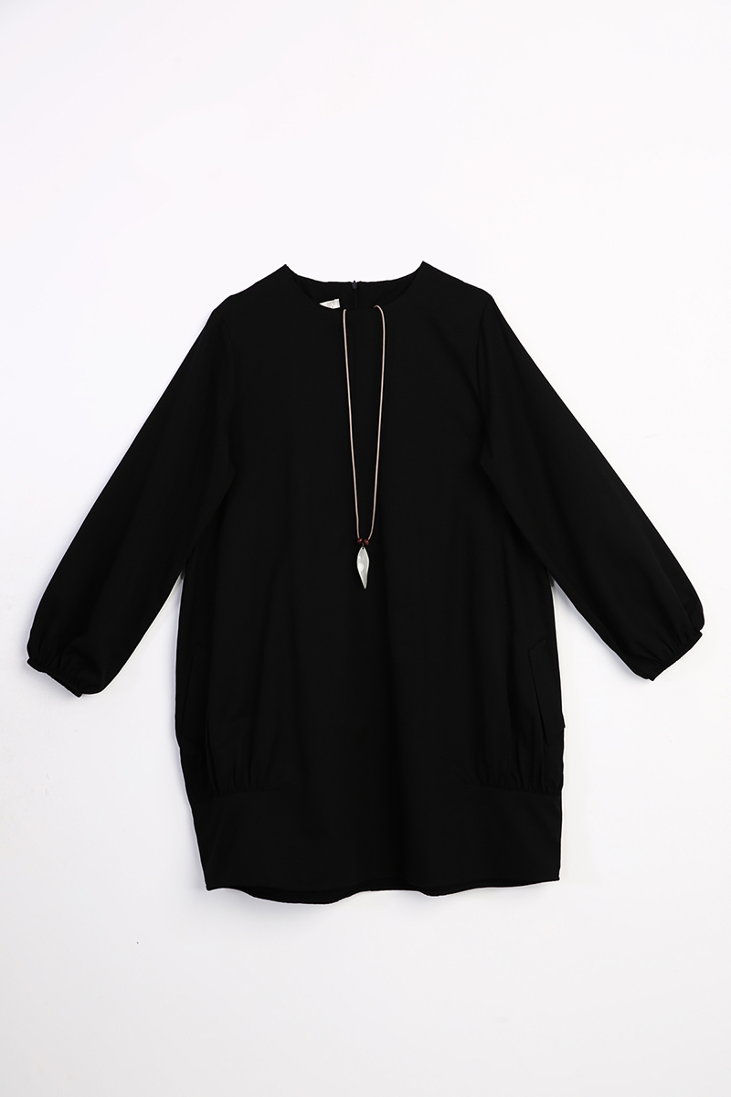 POCKET TUNIC WITH NECKLACE
