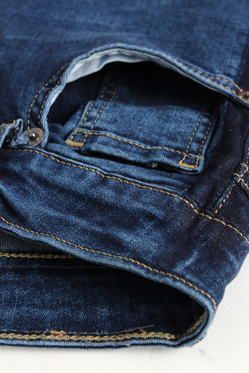 Line Detailed Skinny Jeans