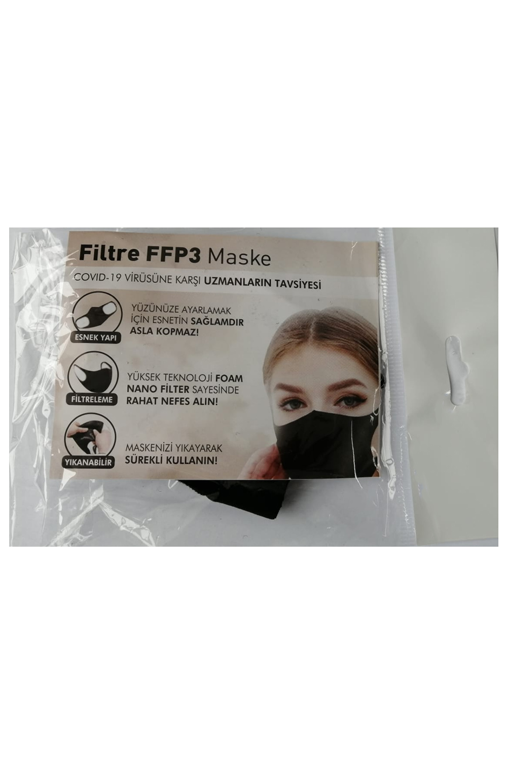 Filtre FFP3 Kumaş Maske
