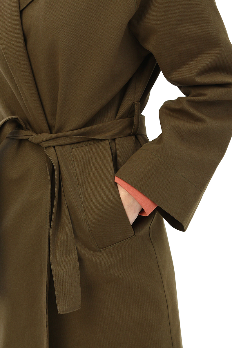 Belted Pocket Trench Coat