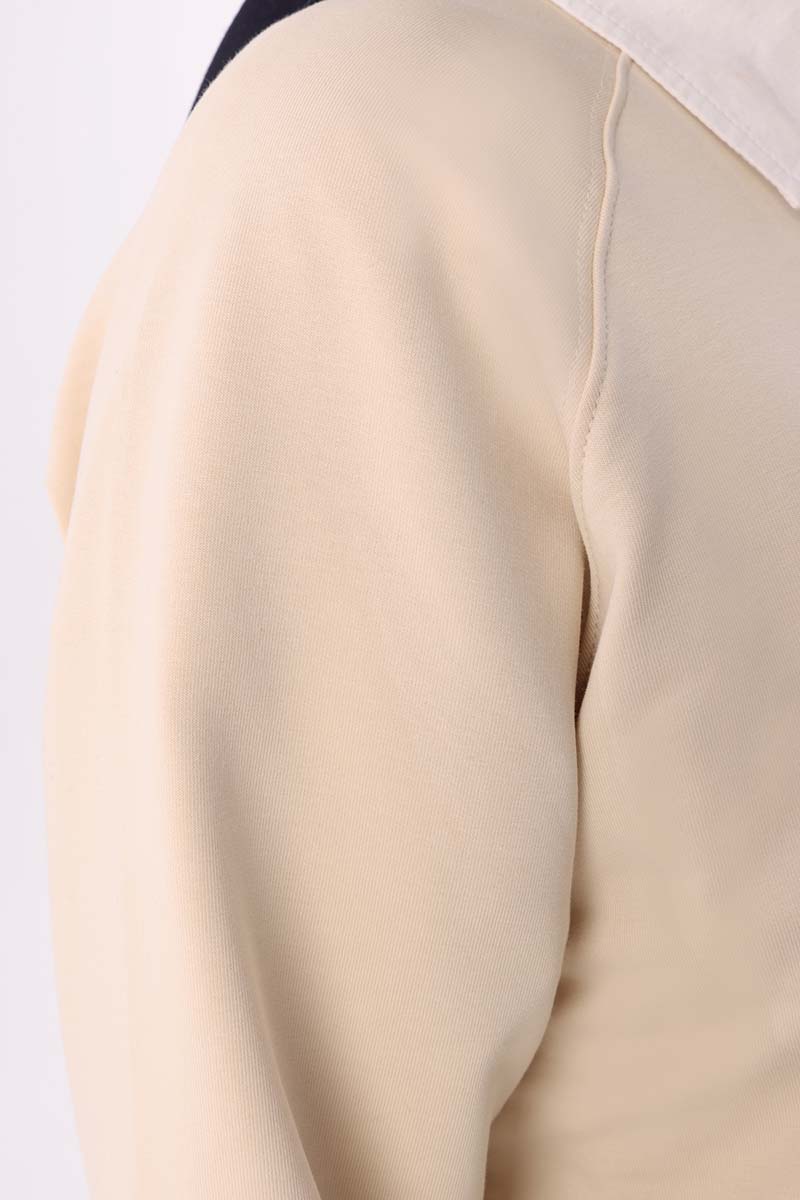 Mode Embroidered Raglan Sleeve Tunic