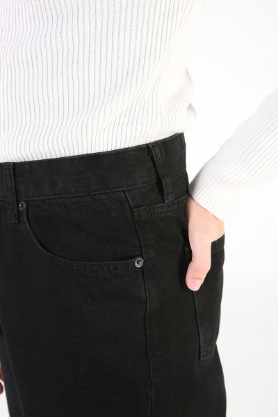 High Waist 5-pocket Mom Jeans