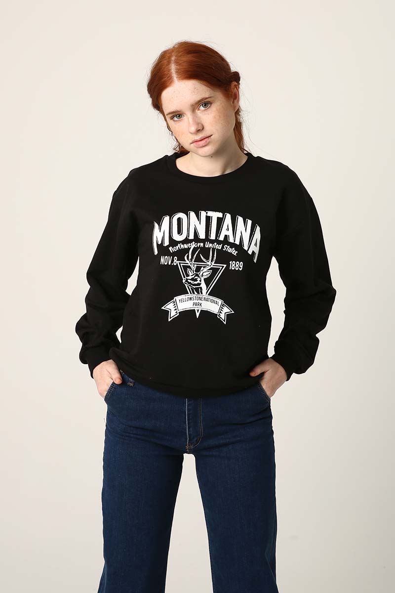 Montana Printed Sweatshirt