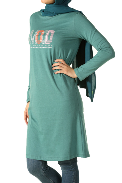 MOOD PRINTED COMBED COTTON TUNIC