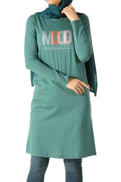MOOD PRINTED COMBED COTTON TUNIC