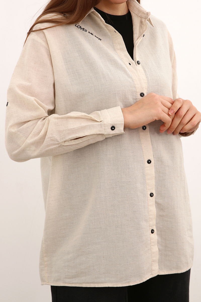 EMBROIDERED SHIRT