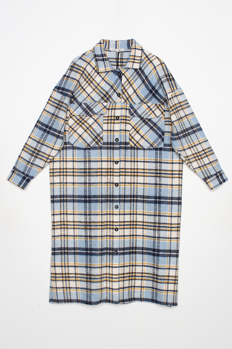 Lumberjack Plaid Shirt Tunic