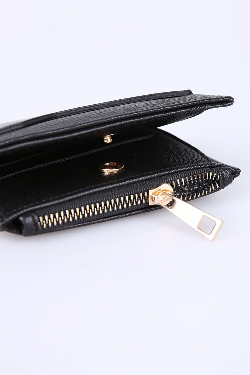 Lined Zippered Wallet