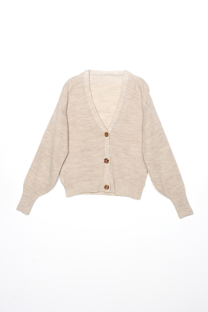 Button Front Knitwear Cardigan