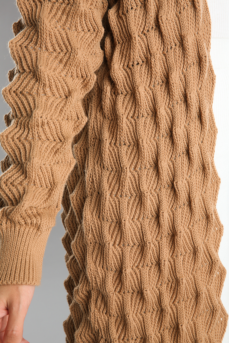 Knit Pattern Cardigan