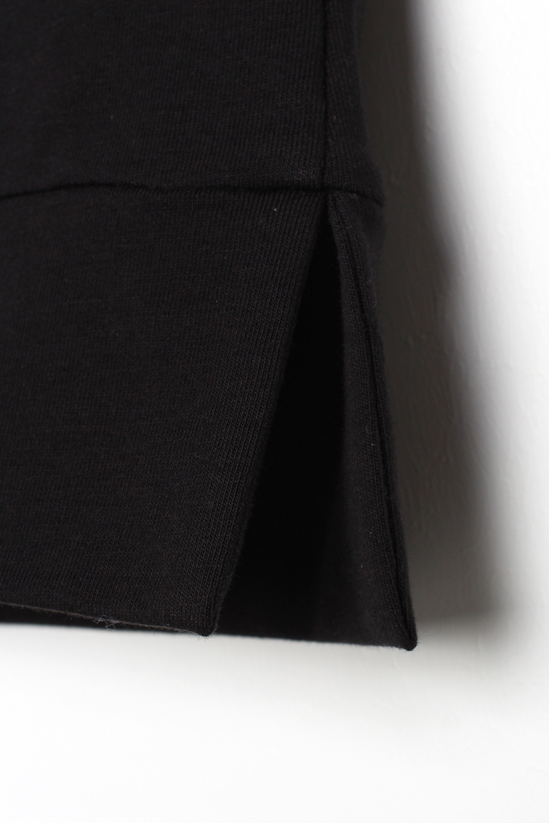 Cotton Woven Garnish Ruffle Detailed Single Pocket Tunic