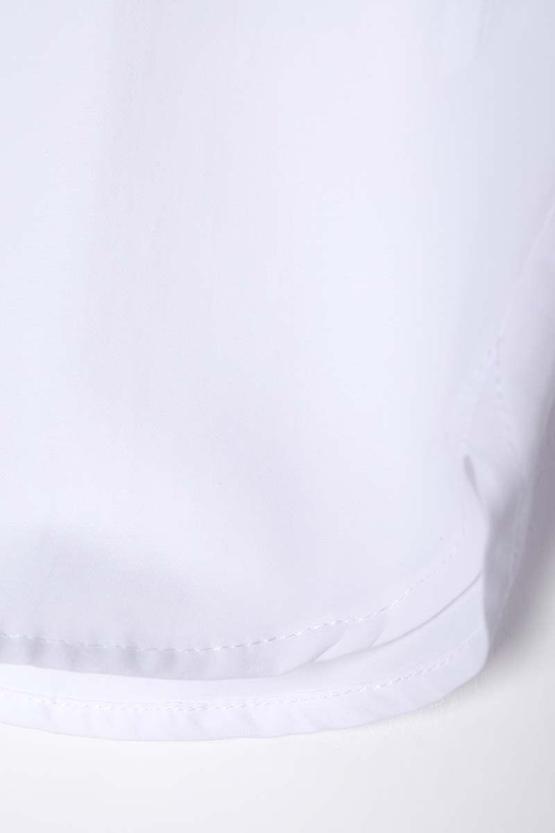 Cotton Foulard Collar Short Shirt