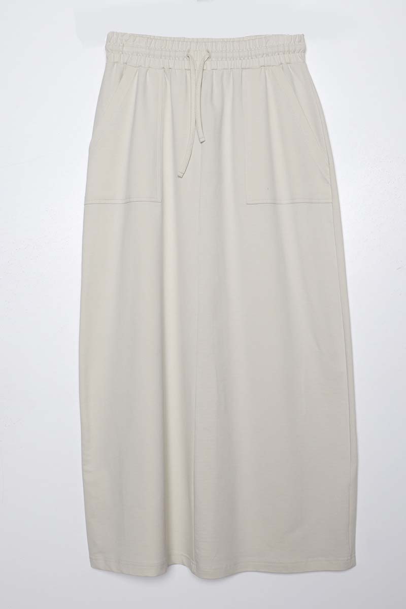 Cotton Two Pocket Skirt