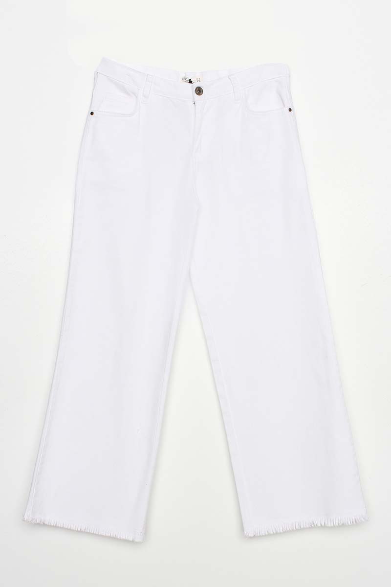 Cotton Tasseled Trousers