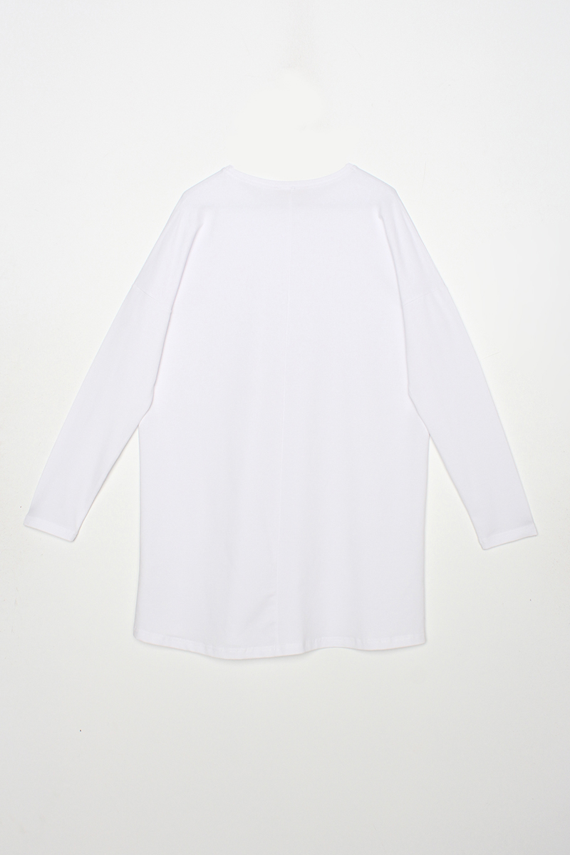 Cotton Comfy Basic T-shirt Tunic