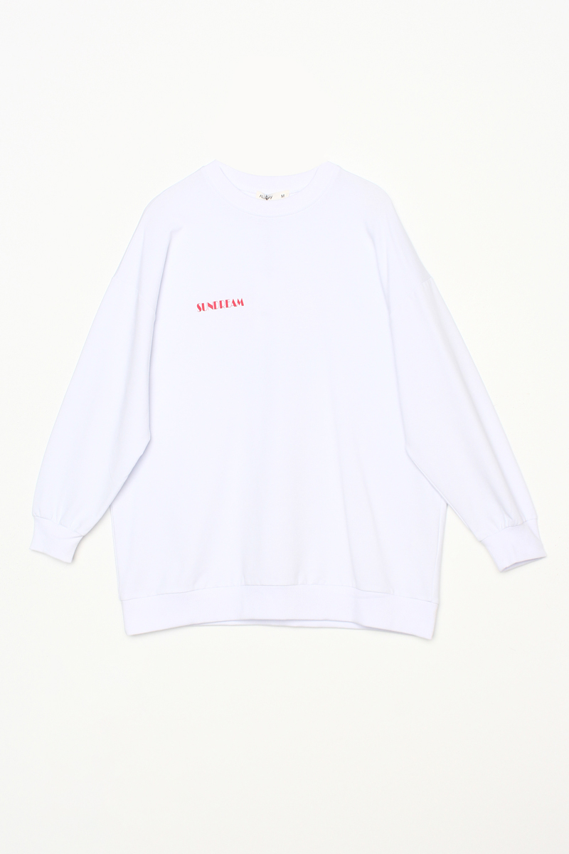 Cotton Sundream Printed Sweatshirt