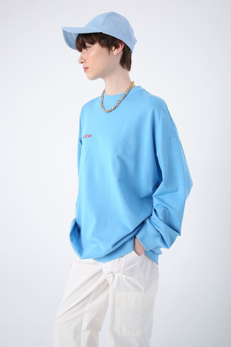 Cotton Sundream Printed Sweatshirt