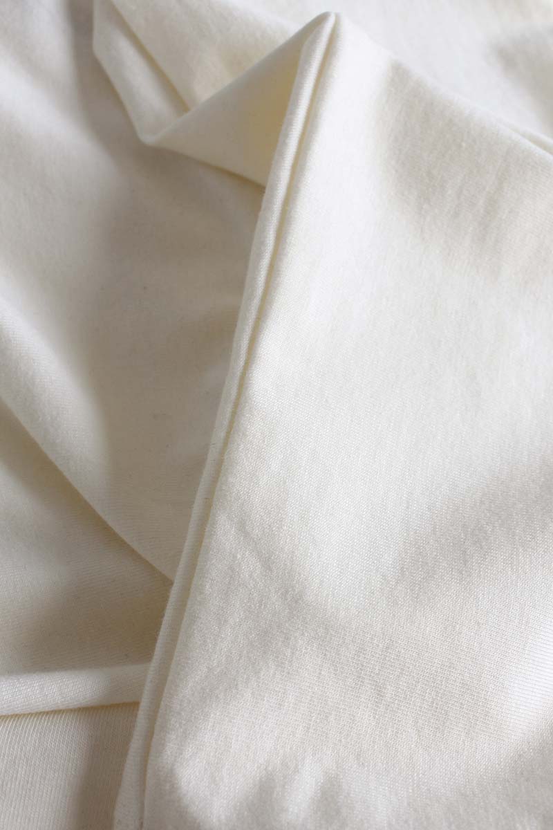 Cotton Long Sleeve Stand Collar Crop Underwear