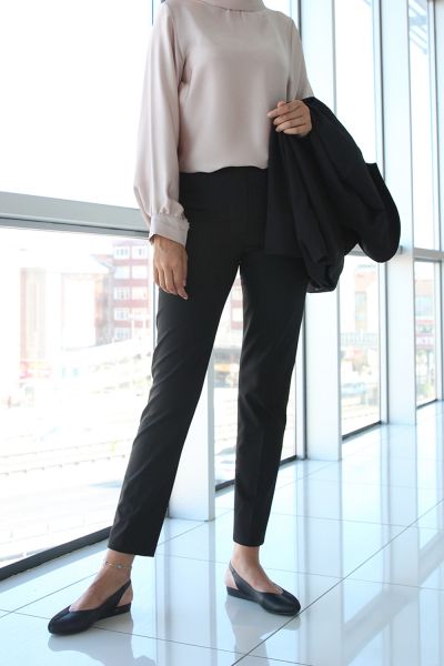 Skinny Fit Casual Chic Pants